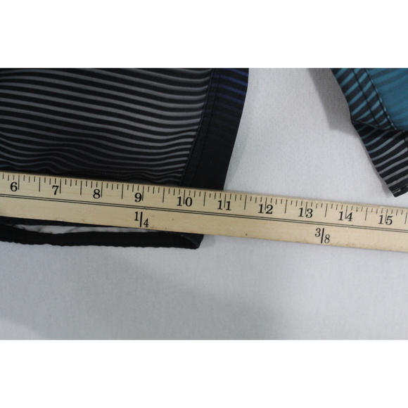 DC Men Blue Black Board Shorts Swim Trunk Sie 32 - Picture 4 of 10